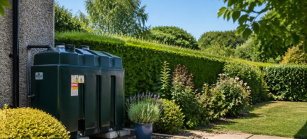 Keeping Your Oil Tank Area Safe and Tidy This Summer