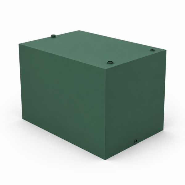 2500 Litre Steel Single Skin Oil Tank