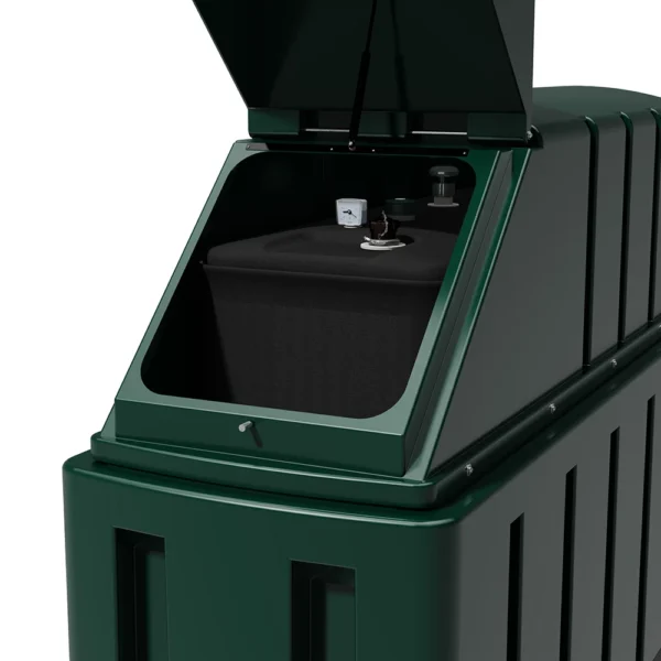 1150 Litre Plastic Bunded Fire Protected Tuffa FirePro Oil Tank