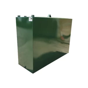 1350 Litre Steel Single Skin Oil Tank - Slimline