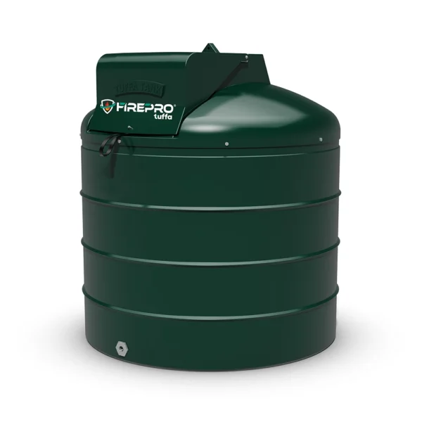 1200 Litre Plastic Bunded Fire Protected Tuffa FirePro Oil Tank