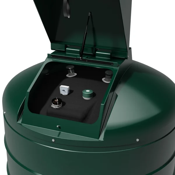 1200 Litre Plastic Bunded Fire Protected Tuffa FirePro Oil Tank