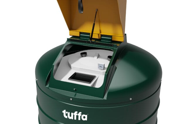 1400 Litre Plastic Bunded Waste Oil Tank