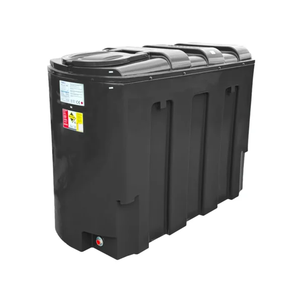 1750 Litre Slimline Plastic Bunded Oil Tank