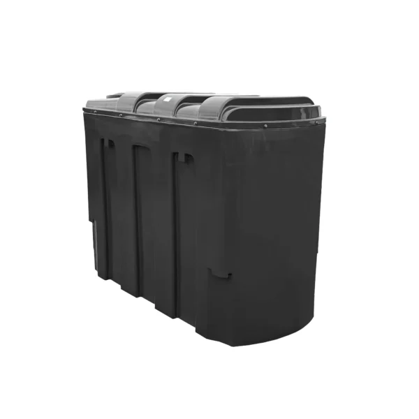 1750 Litre Slimline Plastic Bunded Oil Tank