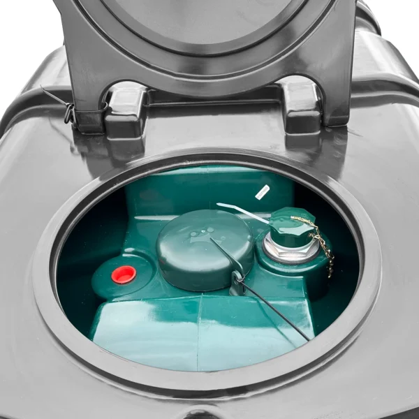 1750 Litre Slimline Plastic Bunded Oil Tank