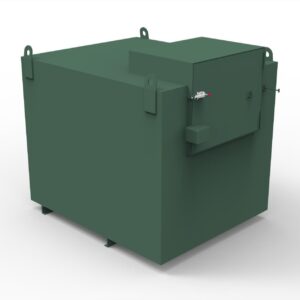 1350 Litre Steel Fuel Station with Hand Pump