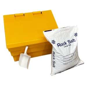 50 Litre 2 CU FT Grit Bin – Yellow (Plus Winter Pack)