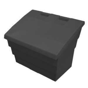 50 Litre 2 CU FT Grit Bin – Black