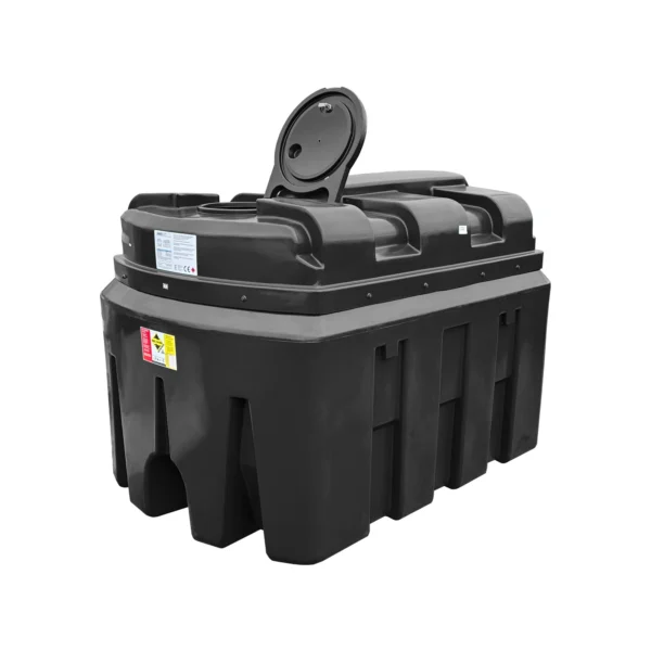 Centurion 2400 Litre Plastic Bunded Oil Tank - Black
