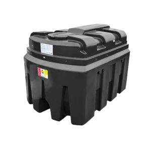 Centurion 2400 Litre Plastic Bunded Oil Tank - Black