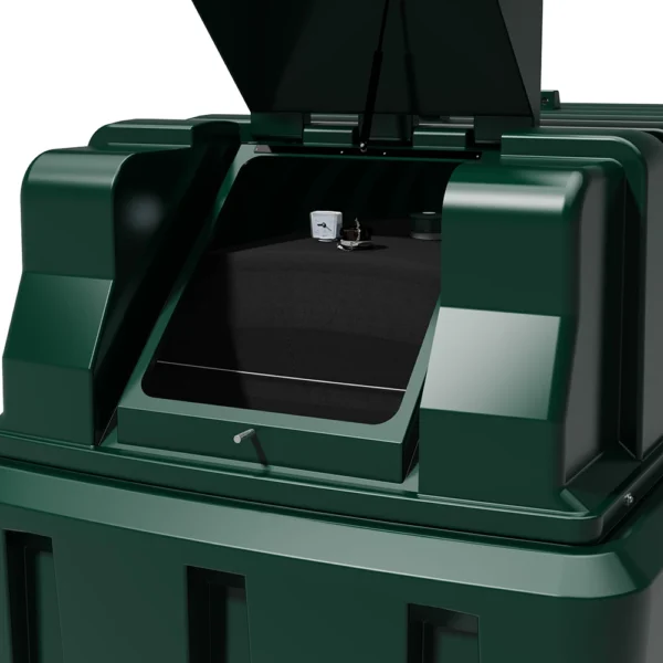 2440 Litre Tuffa Plastic Fire Rated Bunded Oil Tank