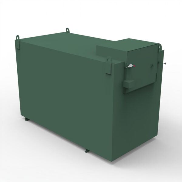 3200 Litre Steel Fuel Station with 230V Pump