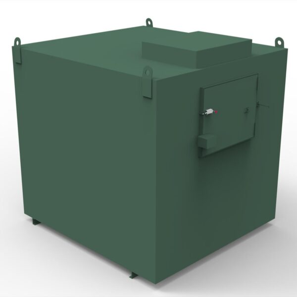 4000 Litre Steel Fuel Station with 230V Pump