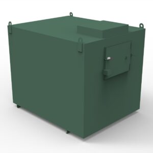 5000 Litre Steel Fuel Station with 230V Pump