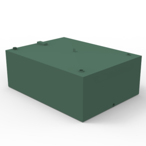 1100 Low profile Steel Bunded Oil Tank