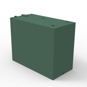 1350 Litre Steel Bunded Oil Tank