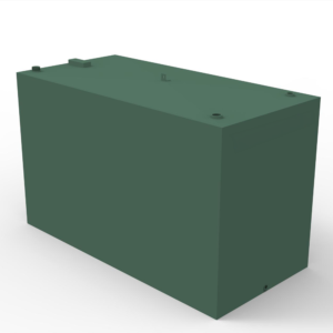2000 Slimline Litre Steel Bunded Oil Tank