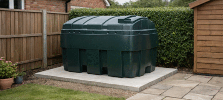 bunded oil tank