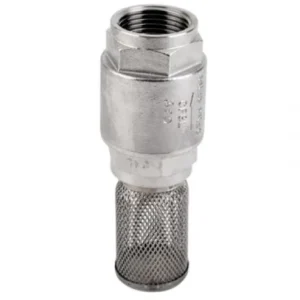 Stainless Steel Foot Valve and Strainer