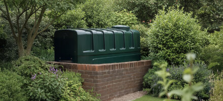 bunded oil tank