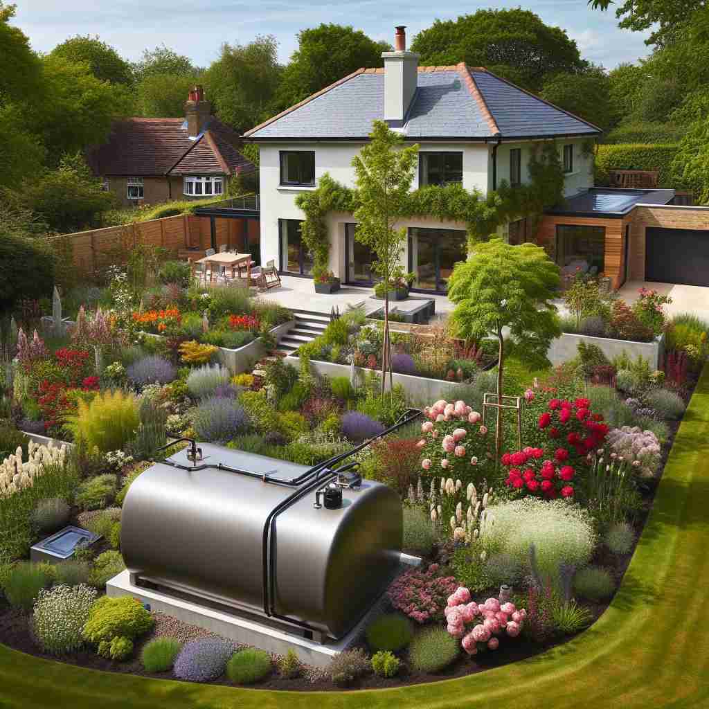 An image illustrating Essential Guide to Oil Tank Installation for New Builds