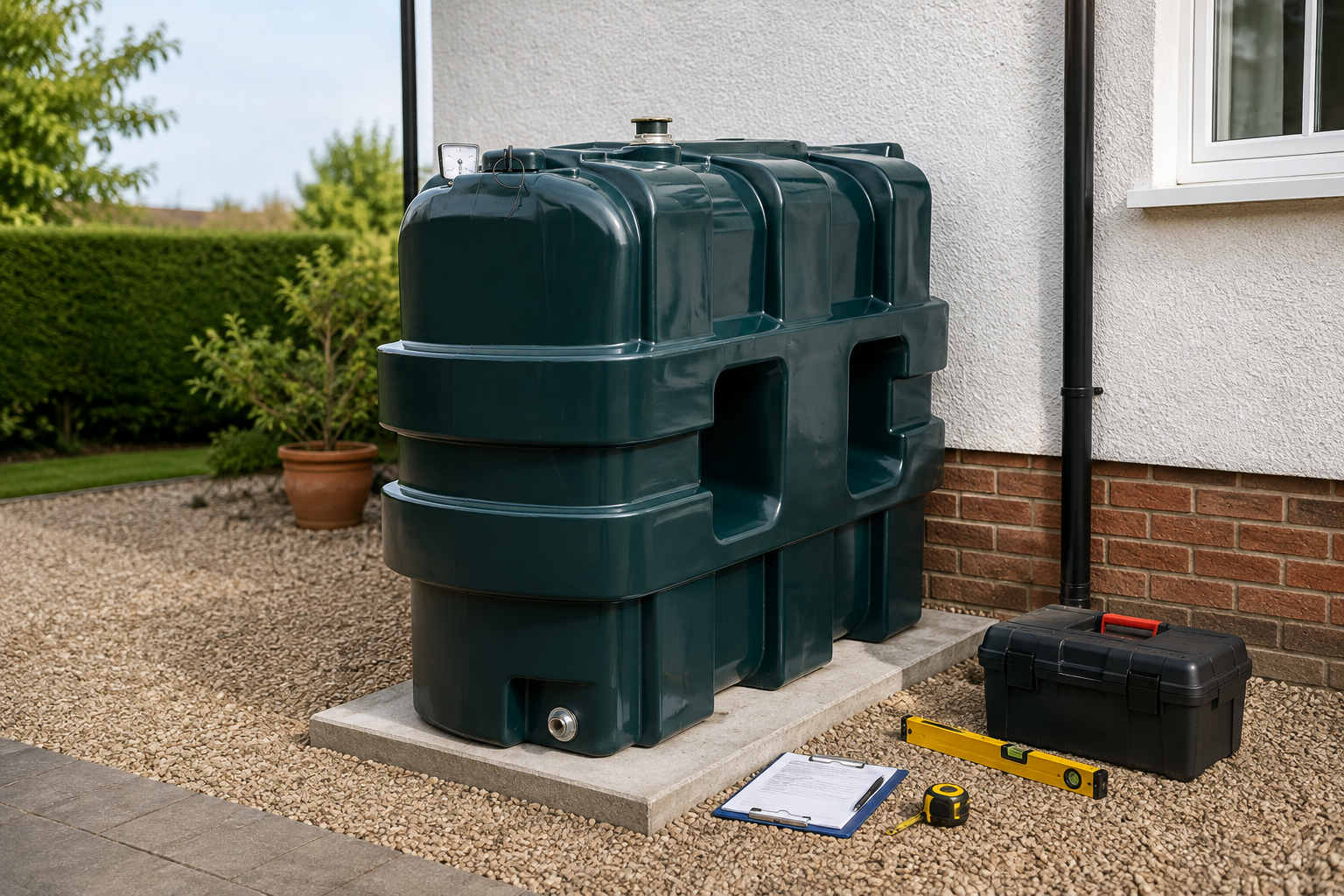 Can I Install an Oil Tank Myself in the UK?